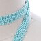 2 Yards 5/8" Width Turquoise Blue French Braided Upholstery Gimp Trim